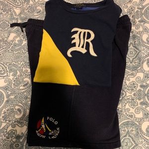 Ralph lauren Boys T-shirt and shorts XL